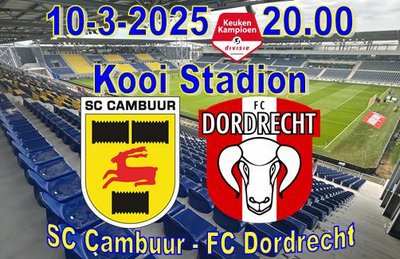 cambuur - dordrecht